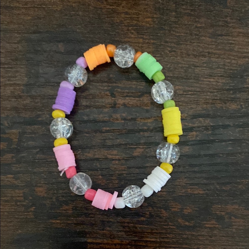 Colorful Beaded Kids Bracelet